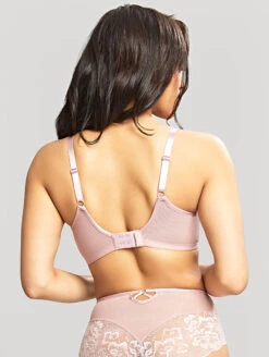 Panache Sabrina High Apex Balcony Bra 6 Panache Sabrina High Apex Balcony Bra -Chantelle Sales Store 10631PanacheSabrinaBalconnetBraVintagePearlBack