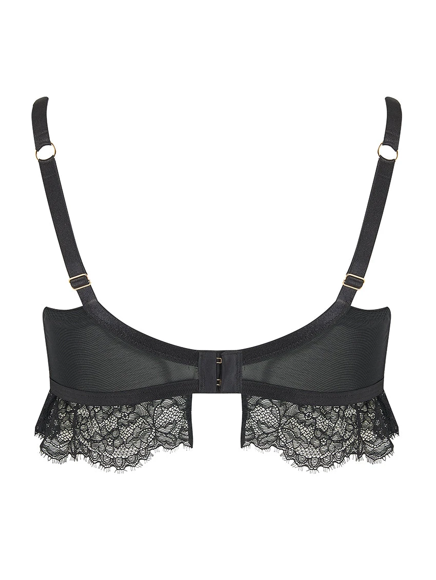 Pour Moi India Padded Demi Bra 5 Pour Moi India Padded Demi Bra - Image 5