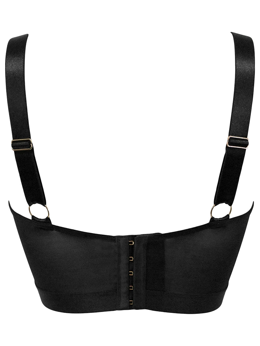 Pour Moi India Embroidery Underwire Bustier 7 Pour Moi India Embroidery Underwire Bustier - Image 7