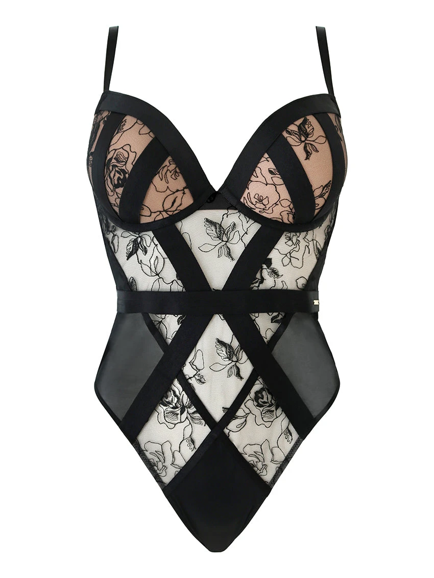 Pour Moi India Embroidery Bodysuit 8 Pour Moi India Embroidery Bodysuit - Image 8