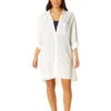 Anne Cole Boyfriend Swim Cover Up