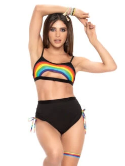 Mapale 2 Piece Pride Set 12 Mapale 2 Piece Pride Set -Chantelle Sales Store 2689XMapaleTwoPiecePrideSetBlackFrontEdited2
