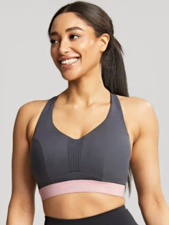 Panache Ultra Perform Wired Sports Bra 11 Panache Ultra Perform Wired Sports Bra -Chantelle Sales Store 5022UltraPerformSportsBraCharcoalFrontEdited2