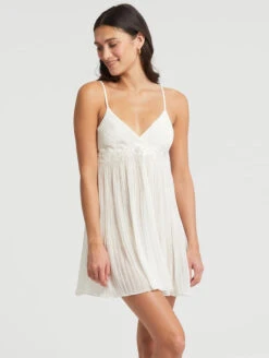 Rya Collection True Love Chemise 6 Rya Collection True Love Chemise -Chantelle Sales Store 704RyaTrueLoveChemiseIvoryFrontEdited