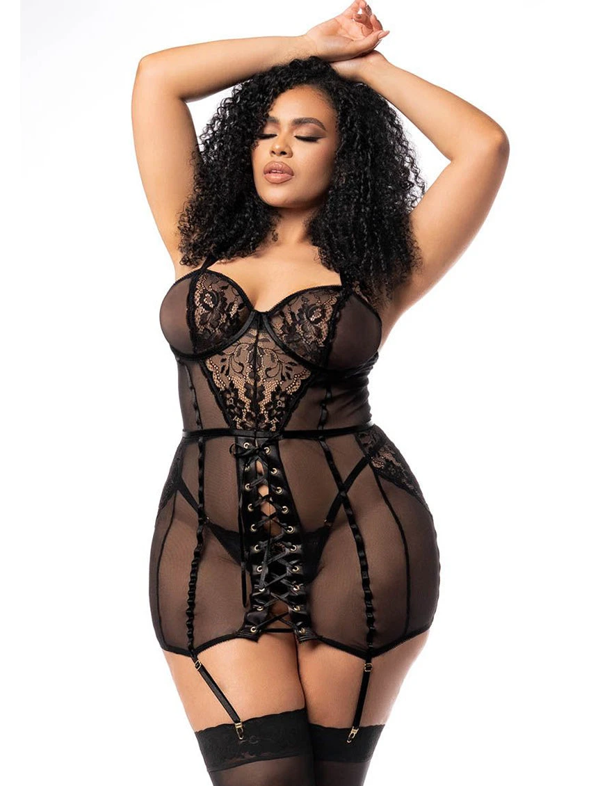 Mapale Babydoll With G-String 6 Mapale Babydoll With G-String - Image 6