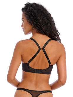 Freya Show Off Moulded Plunge Bra 8 Freya Show Off Moulded Plunge Bra -Chantelle Sales Store AA401631PlungeBraBlackBackCrossedBack