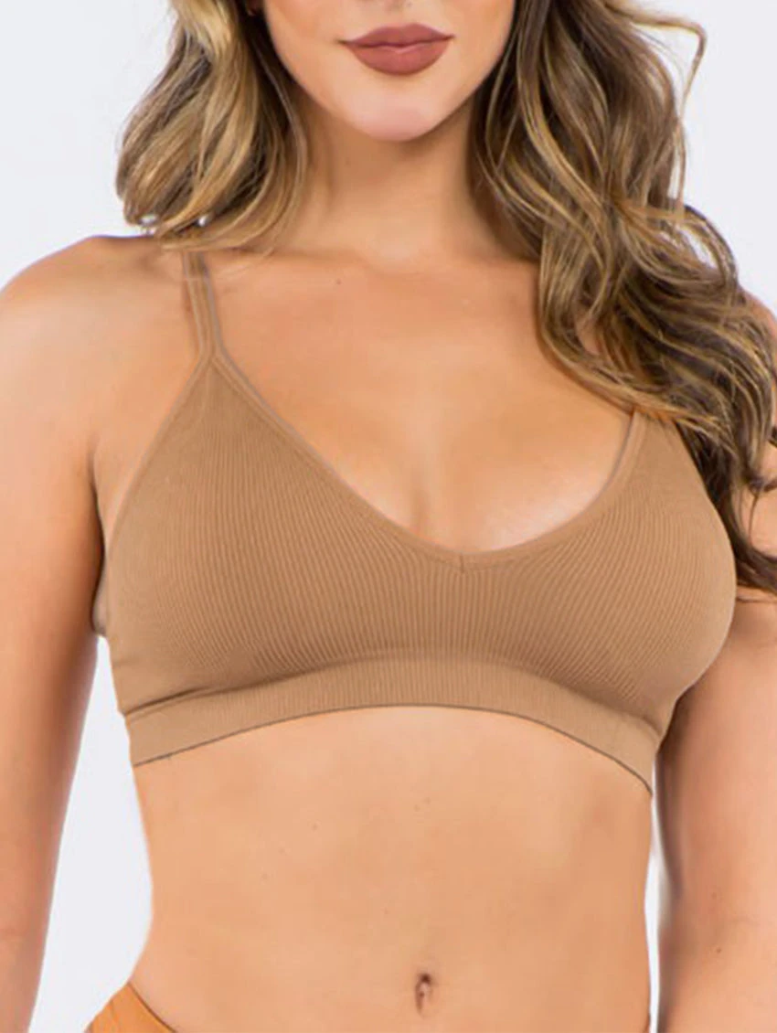 Eve Ribbed Bralette 1 Eve Ribbed Bralette