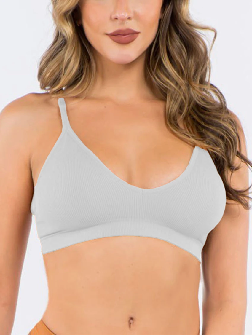 Eve Ribbed Bralette 1 Eve Ribbed Bralette