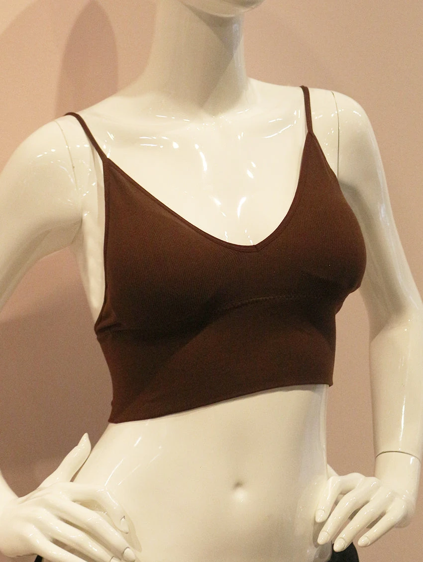 Lilly Longline Ribbed Bralette 1 Lilly Longline Ribbed Bralette