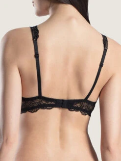 Aubade Danse Des Sens Triangle Plunge Bra 5 Aubade Danse Des Sens Triangle Plunge Bra -Chantelle Sales Store AubadeDanseDesSensTriangleBraOG12BlackBack