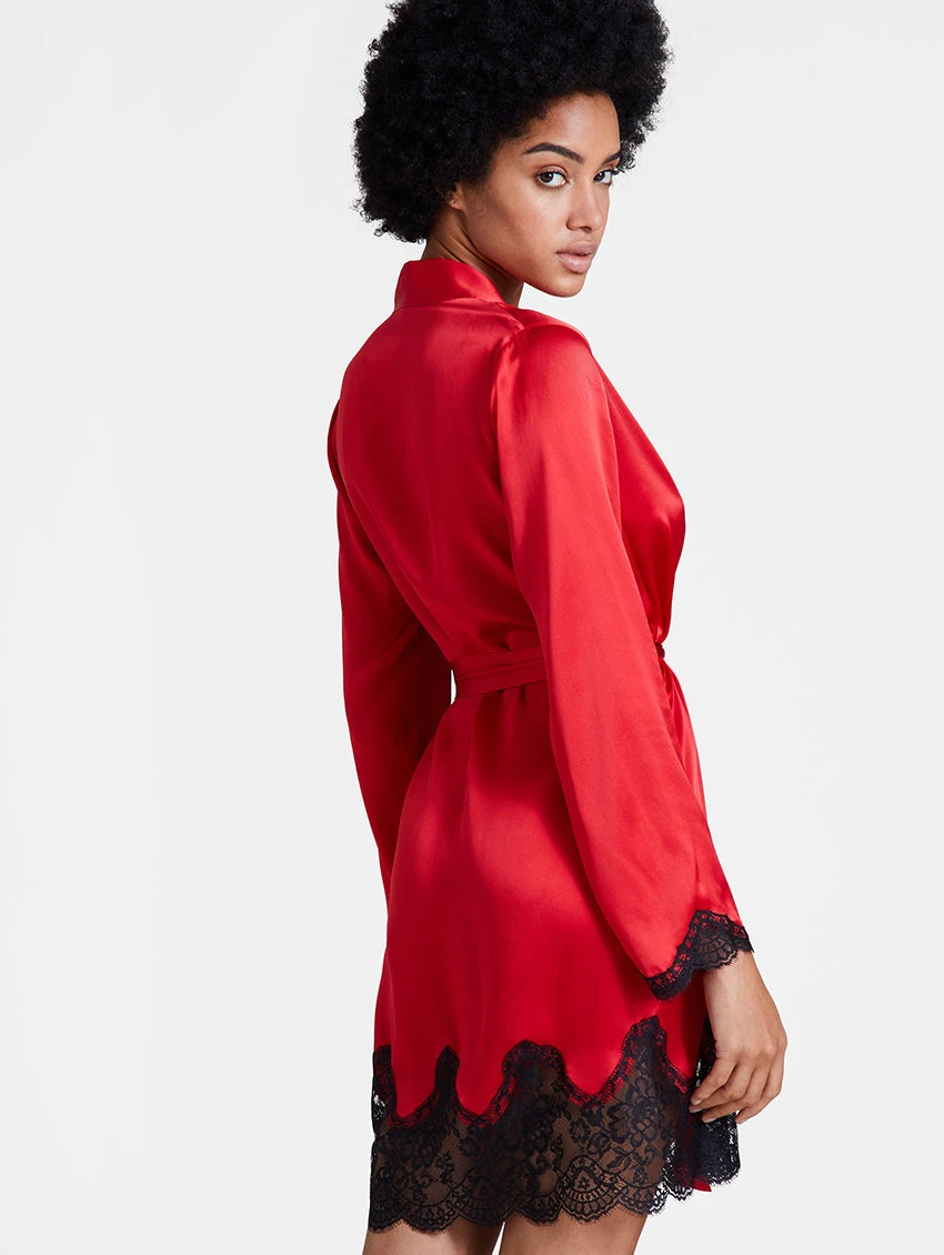 Aubade Toi Mon Amour Silk Robe 2 Aubade Toi Mon Amour Silk Robe - Image 2