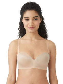 B'tempt'd Future Foundation Wirefree Strapless Bra 8 B'tempt'd Future Foundation Wirefree Strapless Bra -Chantelle Sales Store B.Temp tFutureFoundationWireFreeStraplessBraAuNaturalSand954281Front2