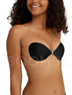 Boomba Sticky Bra -Chantelle Sales Store BoombaStickyBraBlackSideEdit