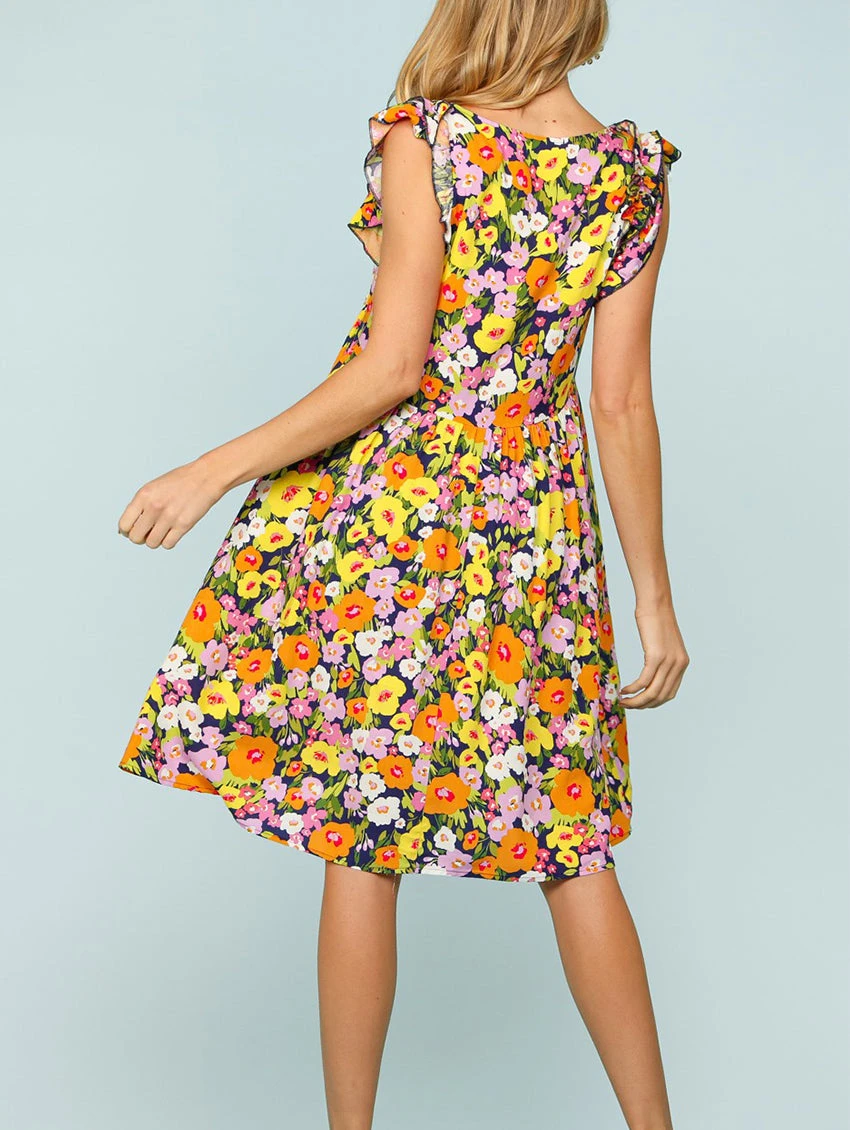 Brook Double Frill Dress 2 Brook Double Frill Dress - Image 2