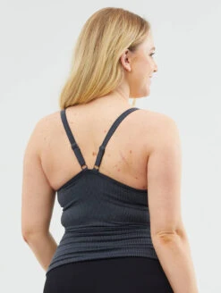 Cake Marshmallow Nursing Tank Top 6 Cake Marshmallow Nursing Tank Top -Chantelle Sales Store CakeMaternityMarshmallowNursingTank40 1017BlackBack