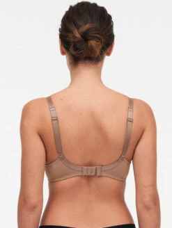 Chantelle Basic Invisible Bra 5 Chantelle Basic Invisible Bra -Chantelle Sales Store ChantelleBasicInvisibleCappuccinoC1241SBack