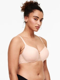 Chantelle C Jolie Memory Foam Bra 7 Chantelle C Jolie Memory Foam Bra -Chantelle Sales Store ChantelleCJolieMemoryFoamBraSoftPink13B6Side