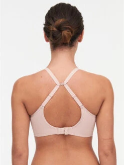 Chantelle Comfort Chic T-Shirt Bra 9 Chantelle Comfort Chic T-Shirt Bra -Chantelle Sales Store ChantelleComfortChicT ShirtBra18J6SoftPinkBackAlt