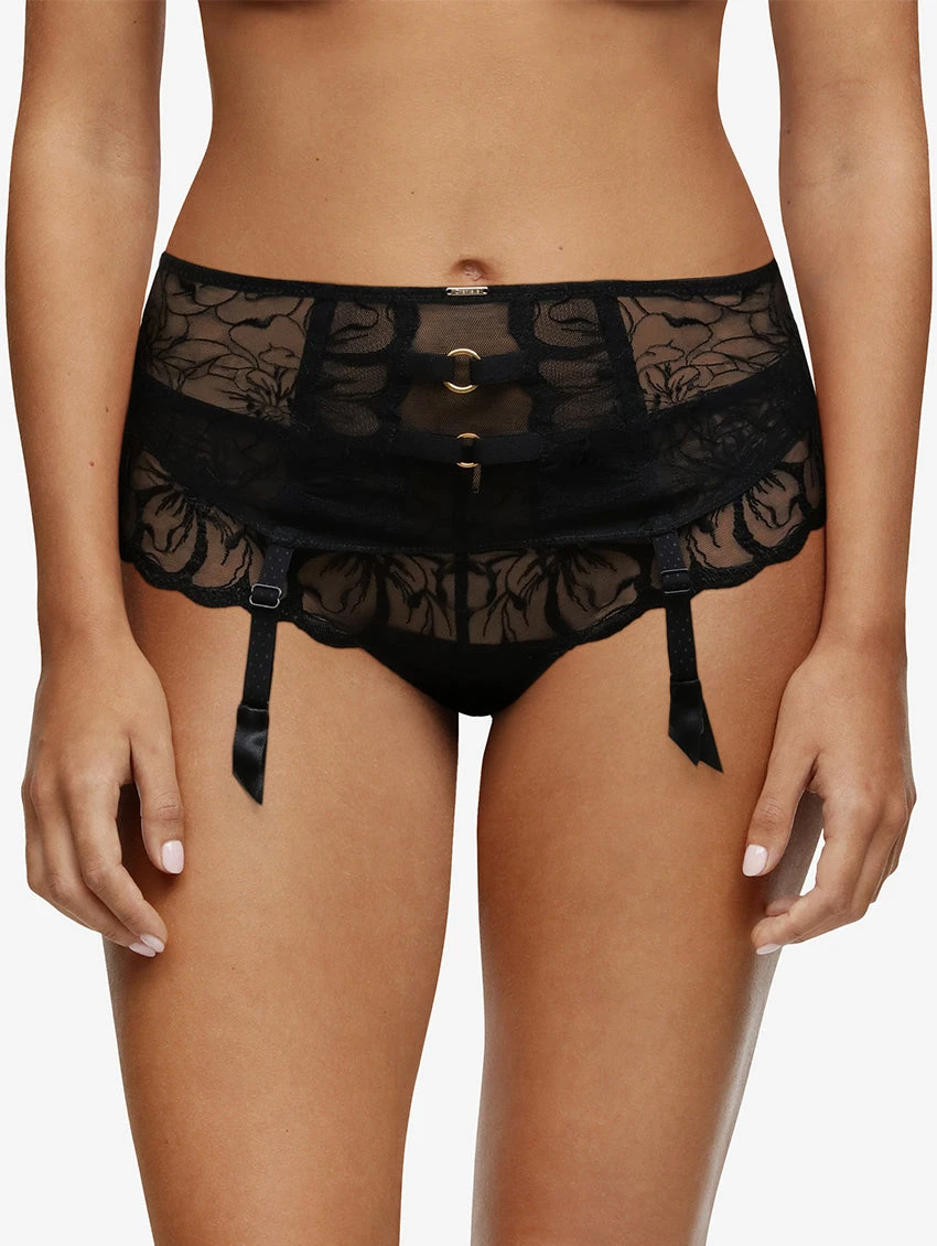 Chantelle Fleurs Garter Belt 1 Chantelle Fleurs Garter Belt