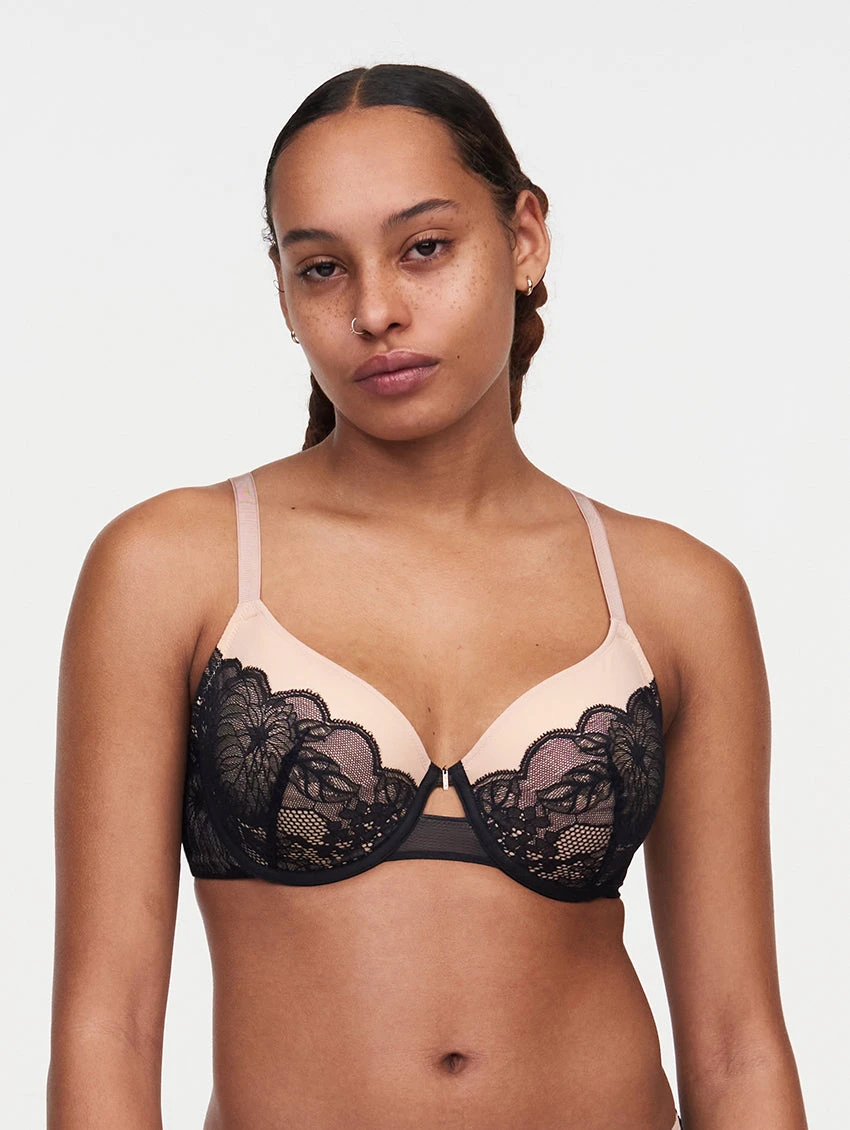 Chantelle Midnight Flowers Bra 1 Chantelle Midnight Flowers Bra