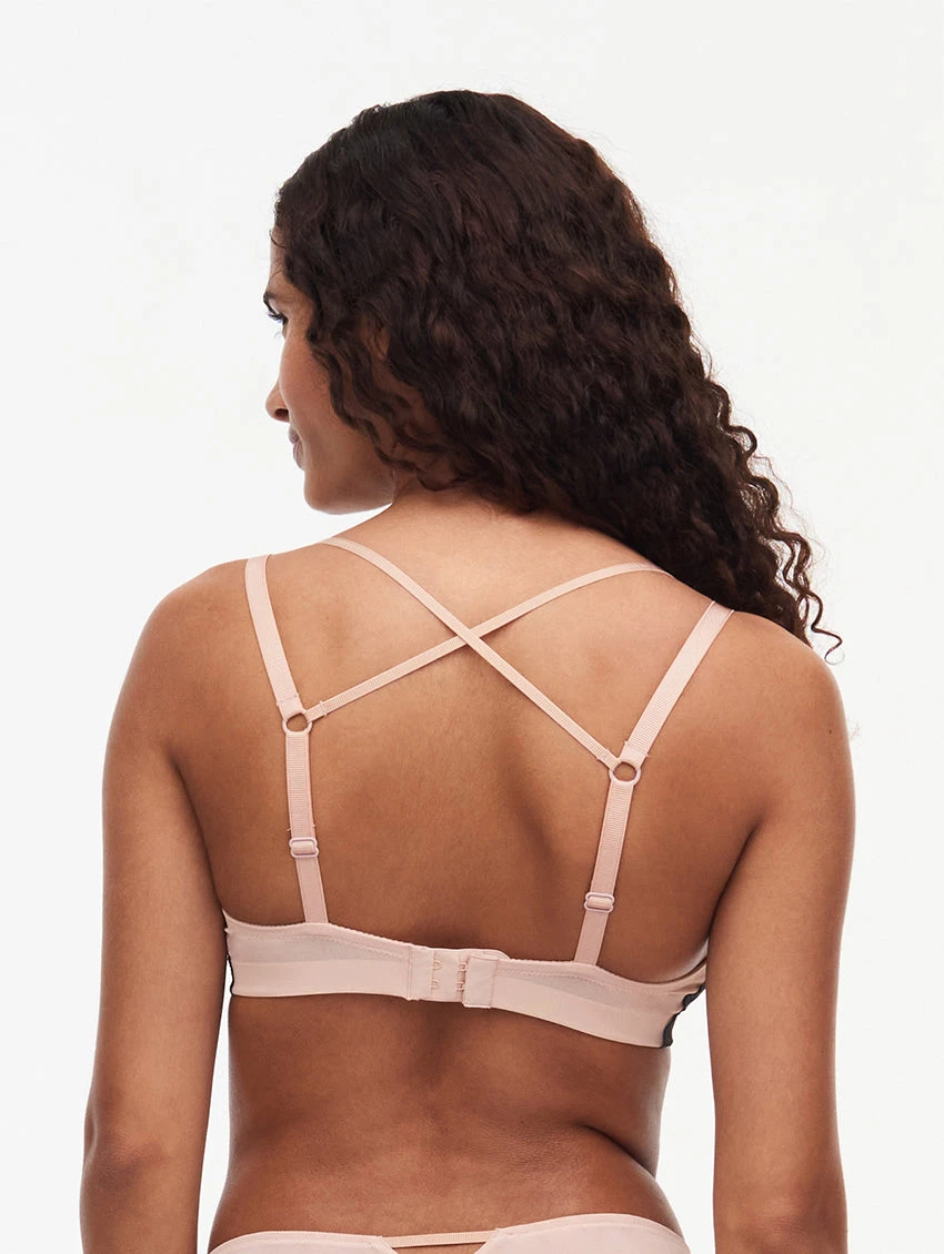 Chantelle Midnight Flowers Wirefree Bra 3 Chantelle Midnight Flowers Wirefree Bra - Image 3