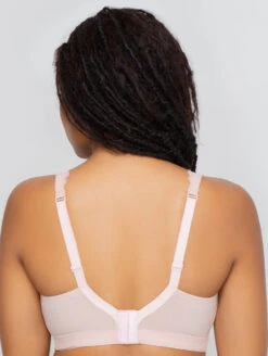 Curvy Couture Luxe Lace Bralette 5 Curvy Couture Luxe Lace Bralette -Chantelle Sales Store CurvyCoutureLuxeLaceBralette1320BlushRoseBack