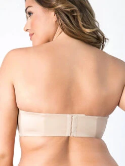Curvy Couture Strapless Bra -Chantelle Sales Store CurvyCoutureStraplessBraBombshell1211BackAlt