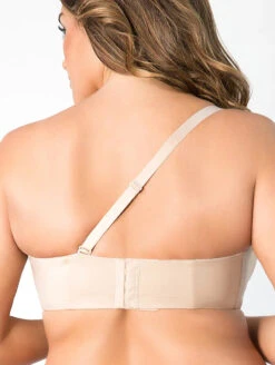 Curvy Couture Strapless Bra -Chantelle Sales Store CurvyCoutureStraplessBraBombshell1211BackStrapAlt