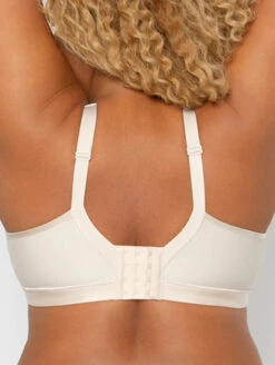 Curvy Couture Wire Free Bra 9 Curvy Couture Wire Free Bra -Chantelle Sales Store CurvyCoutureWirelessNatural1010Back