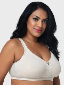 Curvy Couture Wire Free Bra 12 Curvy Couture Wire Free Bra -Chantelle Sales Store CurvyCoutureWirelessNatural1010FrontAlt