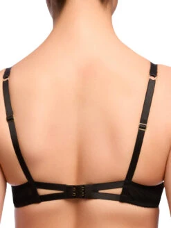 Dita Von Teese Victresse Balconette Bra 6 Dita Von Teese Victresse Balconette Bra -Chantelle Sales Store D59041DitaVictresseUWBraBlackChartreuseBackEdited