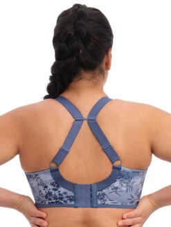 Elomi Energise Sports Bra 6 Elomi Energise Sports Bra -Chantelle Sales Store EL8042VintageDenimBackJ hook