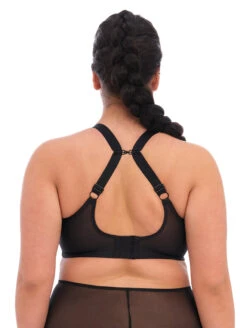 Elomi Matilda Plunge Bra 8 Elomi Matilda Plunge Bra -Chantelle Sales Store ElomiMatildaBlackStarEL8900BraJhookBack