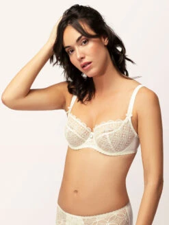 Empreinte Romy Low Neck Bra 6 Empreinte Romy Low Neck Bra -Chantelle Sales Store EmpreinteRomyLowNeckBraNatural08212Side