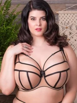 Ewa Michalak Strappy Tulle Bra - SM Style