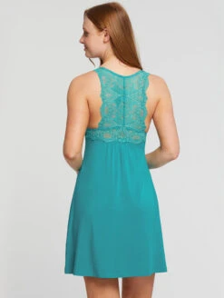 Fleur't Iconic Chemise -Chantelle Sales Store FleurtIconicChemiseKeyWest630Back