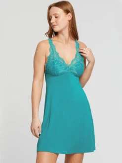 Fleur't Iconic Chemise -Chantelle Sales Store FleurtIconicChemiseKeyWest630FrontAlt