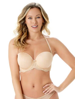 Gossard Superboost Strapless Bra 11 Gossard Superboost Strapless Bra -Chantelle Sales Store GossardSuperboostStraplessBraLatte7737FrontStrapsAlt
