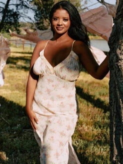 Kilo Brava Chiffon Vintage Maxi Slip