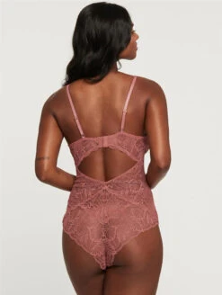 Montelle Arizona Bodysuit 7 Montelle Arizona Bodysuit -Chantelle Sales Store MontelleArizonaHighLegBodysuitSienna9526Back