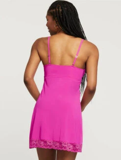 Montelle Bust Support Chemise 5 Montelle Bust Support Chemise -Chantelle Sales Store MontelleBustSupportChemise9394WatermelonBack