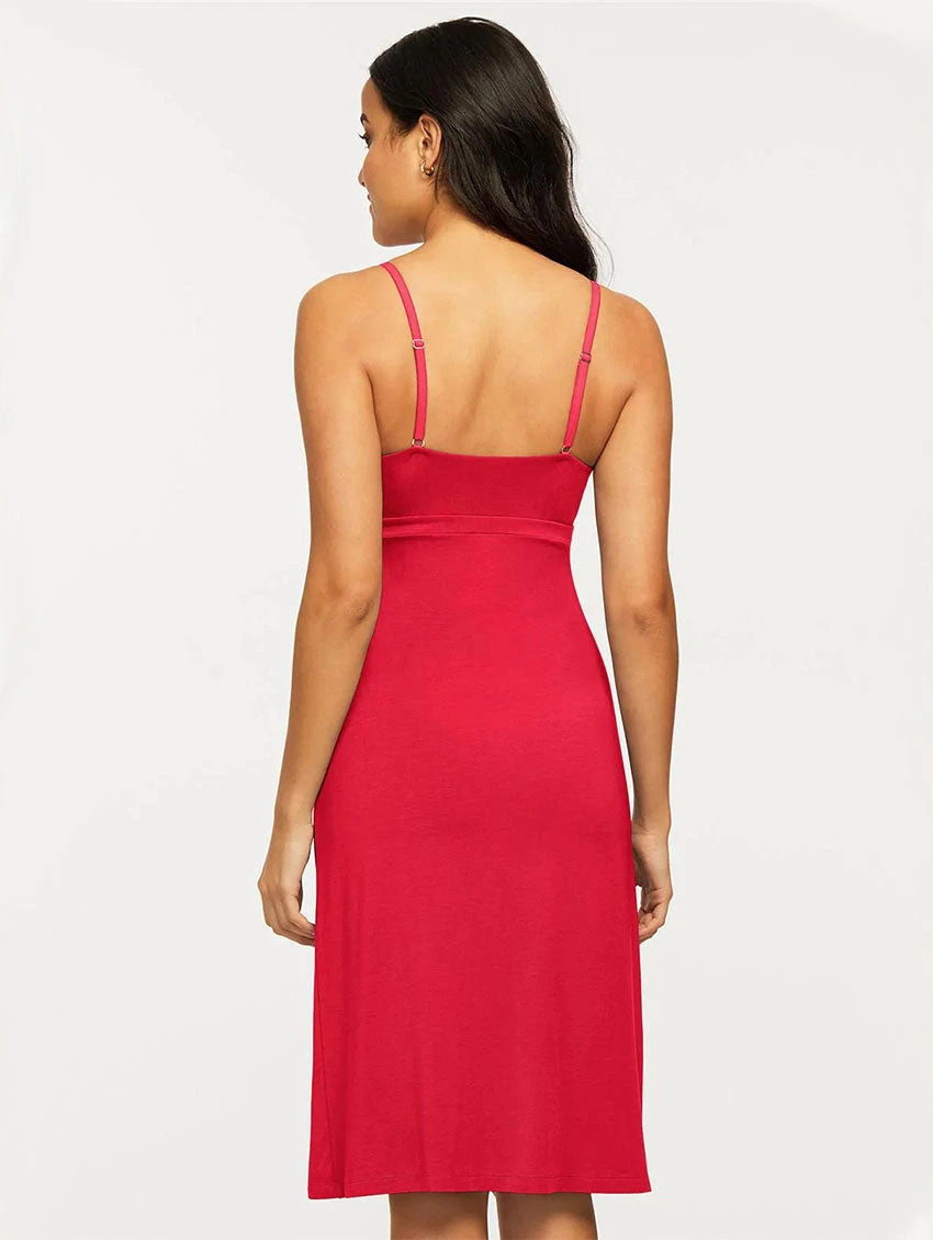 Montelle Modal Bust Support Midi Chemise 2 Montelle Modal Bust Support Midi Chemise - Image 2