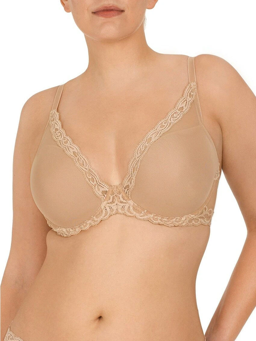 Natori Feathers Plunge Bra 2 Natori Feathers Plunge Bra - Image 2