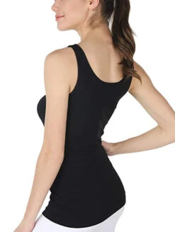 Nikibiki Boyfriend Tank Plus 6 Nikibiki Boyfriend Tank Plus -Chantelle Sales Store NikibikiBoyfriendTankNS5178BlackBack