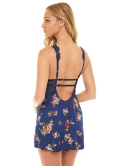 Oh La La Cheri Naeva Babydoll 9 Oh La La Cheri Naeva Babydoll -Chantelle Sales Store OhLaLaCheriNaevaBabydollEstateBlueLL 11787 X Back