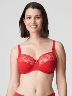 PrimaDonna Deauville Bra 8 PrimaDonna Deauville Bra -Chantelle Sales Store PrimaDonnaDeauvilleScarletBra0161810Front