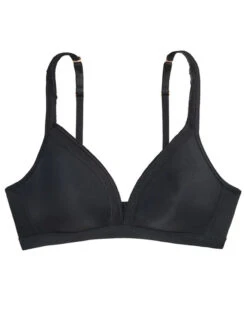 The Little Bra Company Erika Non Wire Plunge Bra 7 The Little Bra Company Erika Non Wire Plunge Bra -Chantelle Sales Store TheLittleBraCompanyErikaSmoothBlackY001SFlat
