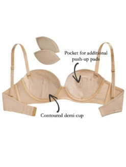 The Little Bra Company Sascha Strapless Bra 7 The Little Bra Company Sascha Strapless Bra -Chantelle Sales Store TheLittleBraCompanySaschaStraplessBraLatteF001SProductInfo