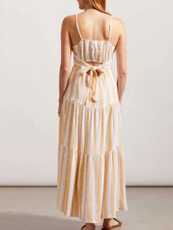 Tribal Tie Back Maxi Dress 7 Tribal Tie Back Maxi Dress -Chantelle Sales Store TribalTieBackMaxiDress7700O 4746Back