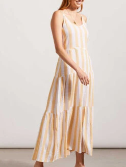 Tribal Tie Back Maxi Dress 6 Tribal Tie Back Maxi Dress -Chantelle Sales Store TribalTieBackMaxiDress7700O 4746Side